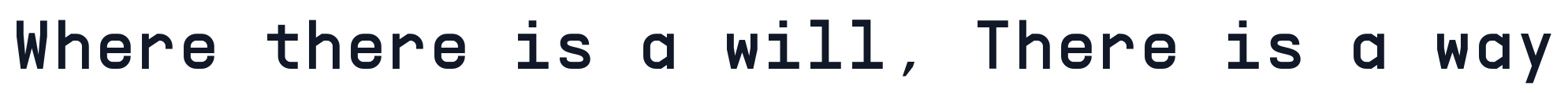 supply-mono-font 字形样张