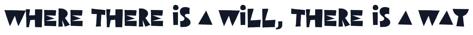 west-side-free-font 字形样张