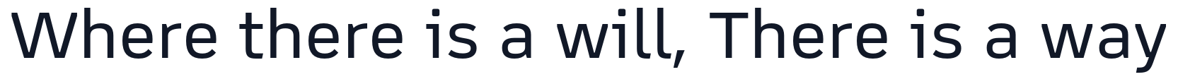 GWM Sans 字形样张