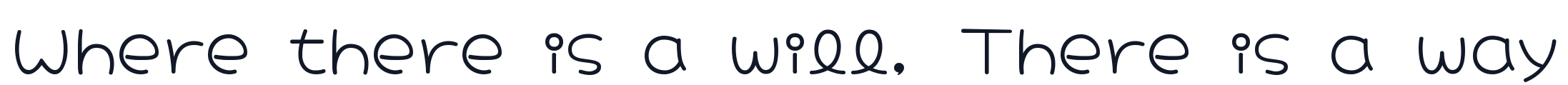 DaBoLangYuanTi-CJK-TC-Regular 字形样张