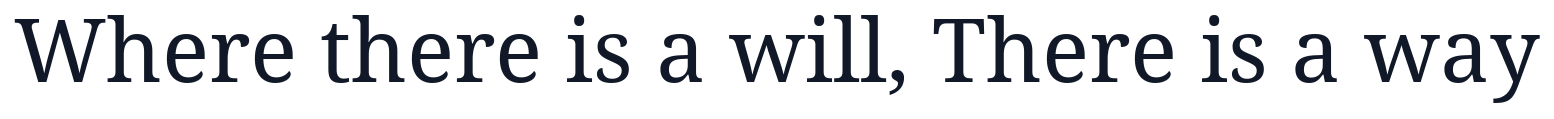 droid-serif 字形样张