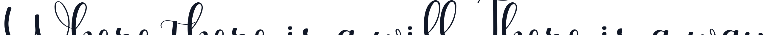 falling-font 字形样张