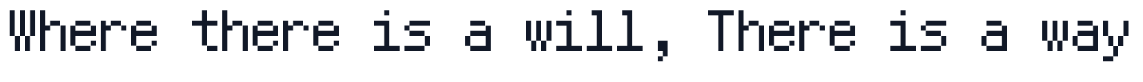 Fusion Pixel 字形样张