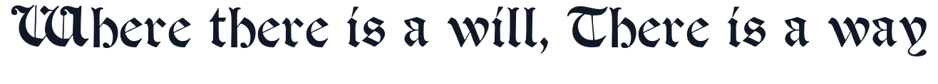 InDieBusillis 字形样张