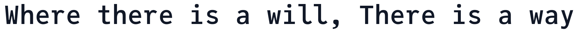 JuliaMono-SemiBold 字形样张