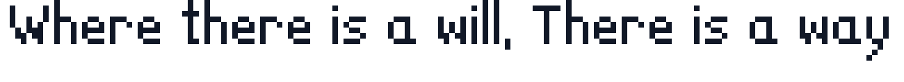 LanaPixel 字形样张