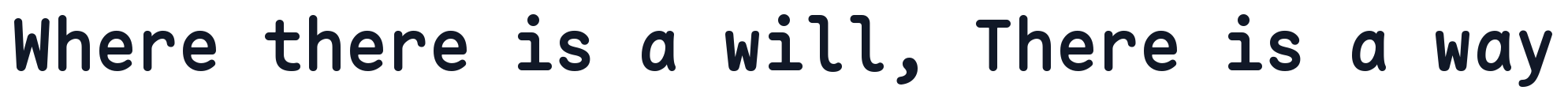 MapleMono-Bold 字形样张