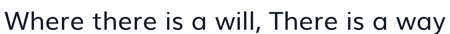 Muli-Font 字形样张