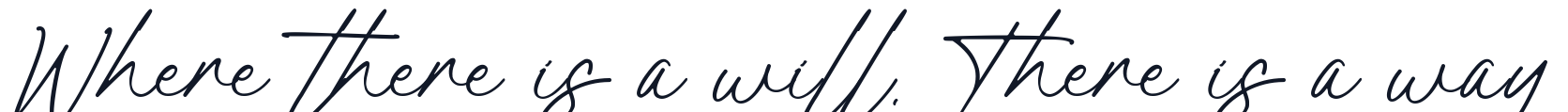 Panther Font 字形样张