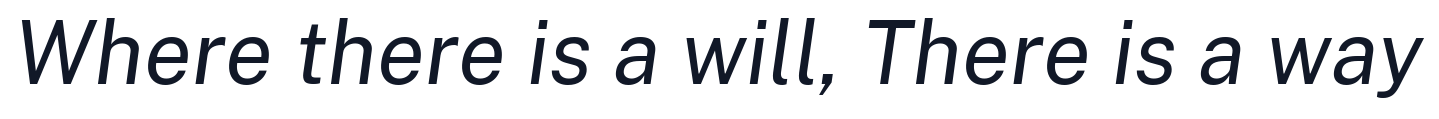 PublicSans-Italic 字形样张