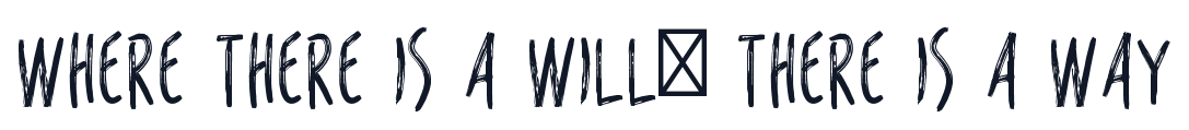 REIS Free Font 字形样张