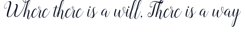 revallyna 字形样张